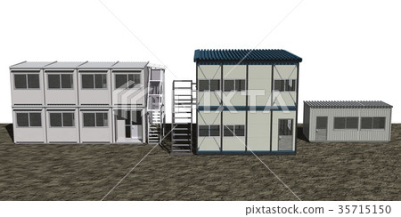 預製圖像（建築，臨時住房等） 35715150