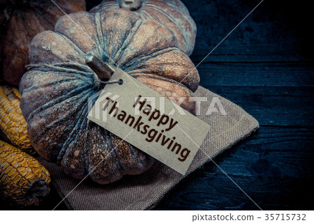 Thanksgiving background, fruit and vegetable 35715732