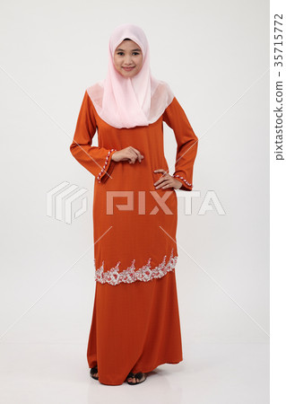 malay girl with tudung 35715772