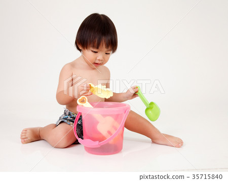 boy enjoying summer break 35715840