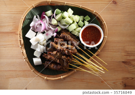 beef satay beef satay 35716849