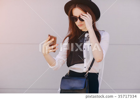 beautiful young girls outdoors in Sunny weather beautiful young girls outdoors in Sunny weather 35717334