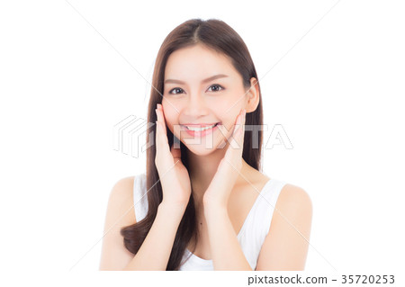 beautiful asian woman makeup of cosmetic beautiful asian woman makeup of cosmetic 35720253
