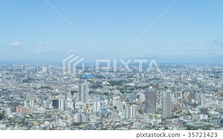Tokyo scenery View from Shinjuku Nakano ward Itabashi ward 35721423