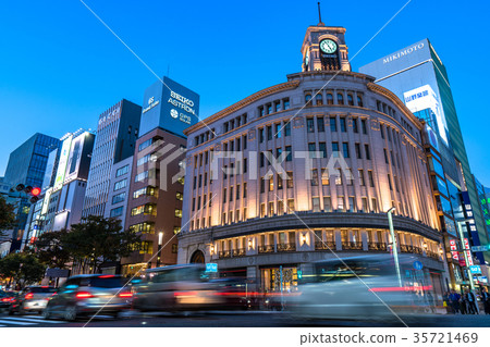 《東京》銀座/城市景觀 《東京》銀座/城市景觀 35721469