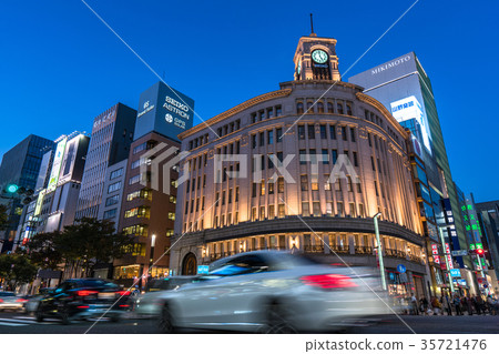 《東京》銀座/城市景觀 35721476