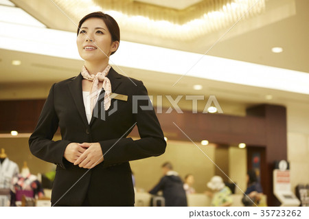 Women who work at a hotel Women who work at a hotel 35723262