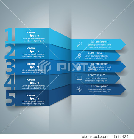 3D infographic 3D infographic 35724243