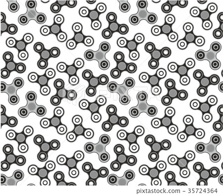 spinner seamless pattern 35724364