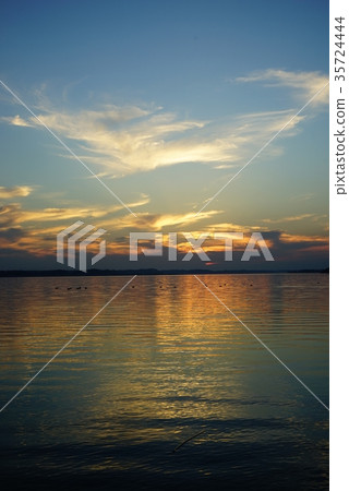 Evening landscape of Hakusuma Evening landscape of Hakusuma 35724444