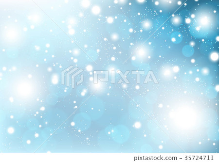 Snow background material - Stock Illustration [35724711] - PIXTA