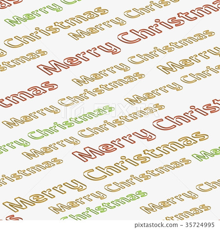 Merry christmas seamless pattern Merry christmas seamless pattern 35724995