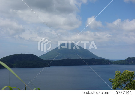 Kaimondake和池田湖自然風景旅行旅行指宿南九州 35727144