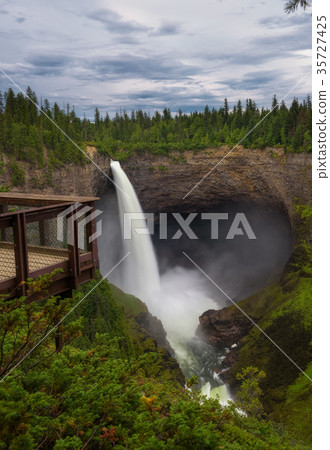 Helmcken Falls in Wells Gray Provincial Park in 35727425