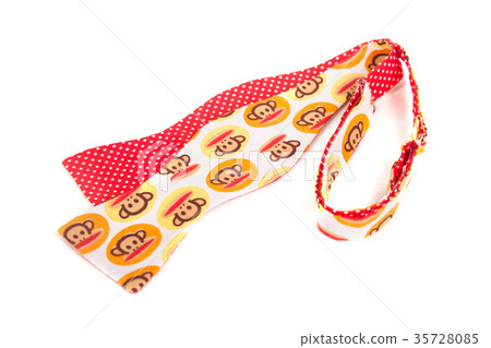 tie bow with picture of monkey warm tone tie bow with picture of monkey warm tone 35728085