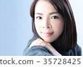 黑髮微笑的女人 35728425