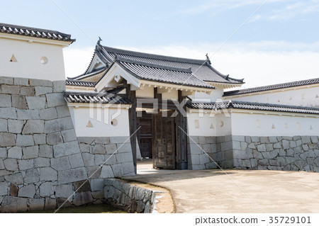 Akoho Castle Ruins Honmarumon-National Historic Site-Ako City, Hyogo Prefecture- Akoho Castle Ruins Honmarumon-National Historic Site-Ako City, Hyogo Prefecture- 35729101