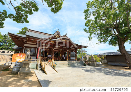 Akaho Oishi Shrine Honden-獻給Yoshio Oishi（俗稱內部幫助）和Akahonami的神社 35729795
