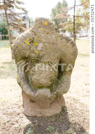 Scythian stone sculptures in Berdyansk, Ukraine Scythian stone sculptures in Berdyansk, Ukraine 35732471