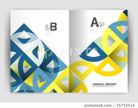Circle vector abstract backgrounds, annual report Circle vector abstract backgrounds, annual report 35733413