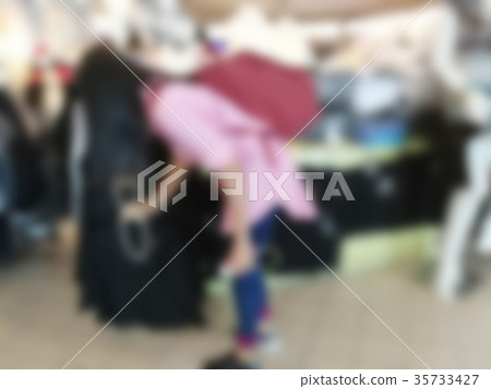 Blur shopping grocery store in the supermarket. Blur shopping grocery store in the supermarket. 35733427