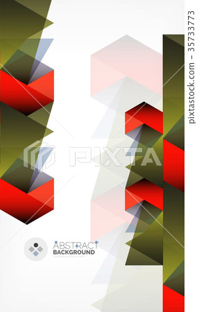 Geometric polygonal vector background 35733773