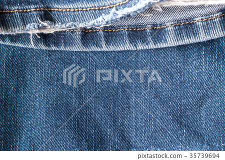 Old torned jeans texture 35739694