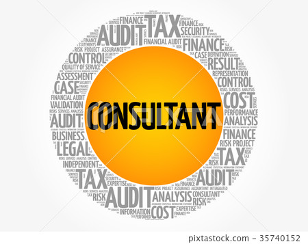CONSULTANT word cloud collage CONSULTANT word cloud collage 35740152