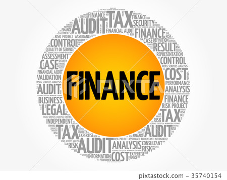 FINANCE word cloud collage FINANCE word cloud collage 35740154