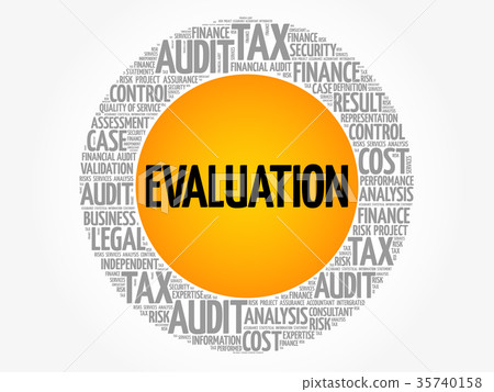 EVALUATION word cloud collage 35740158