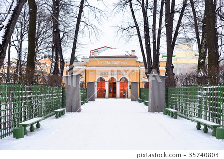 Summer Garden in St.Petersburg. 35740803