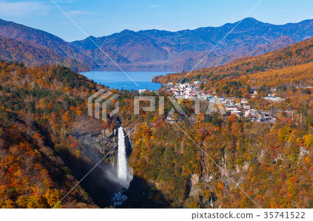 [To木]日本著名的瀑布華嚴瀑布 35741522