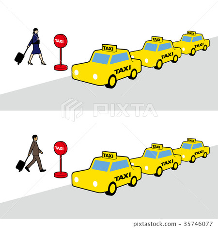 商人和公共交通工具 35746077