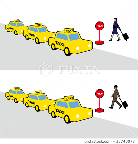 商人和公共交通工具 35746078