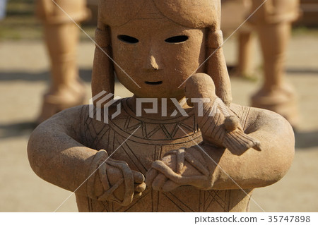 Minowa, Ukaitoan Ancient Kofun Haniwa Gyosaku 35747898