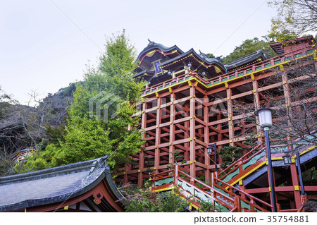 美麗的Yutoku Inari寺廟在佐賀縣 35754881