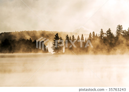 Lake of two rivers algonquin national park ontario 35763243