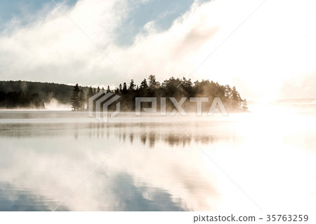Lake of two rivers algonquin national park ontario 35763259