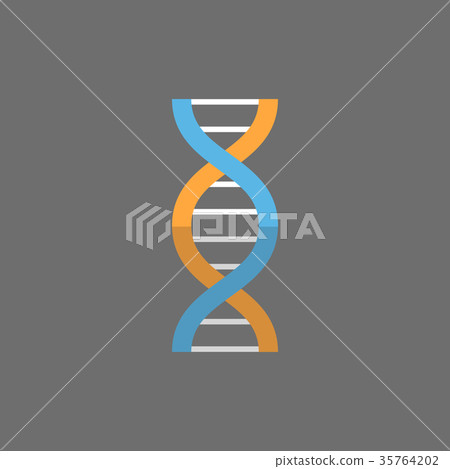 Dna Molecule Icon Medicine Care Concept Dna Molecule Icon Medicine Care Concept 35764202