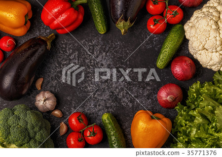 Set of vegetables for cooking Set of vegetables for cooking 35771376