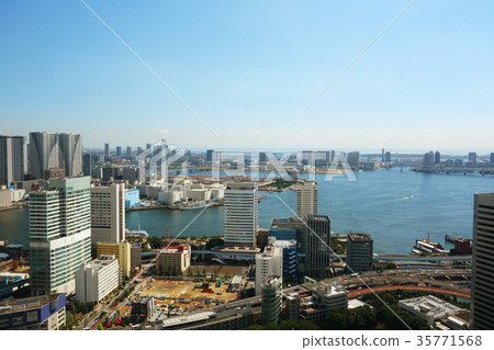 Tokyo Bay Cityscape Tokyo Bay Cityscape 35771568