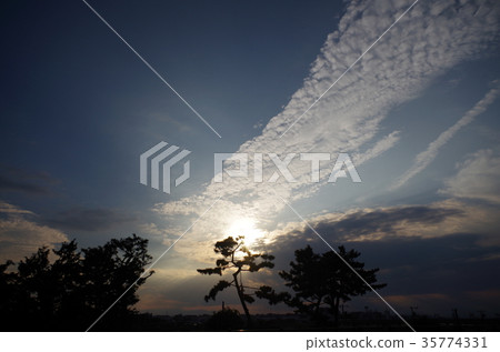 Sky of Futako Tamagawa Park 35774331