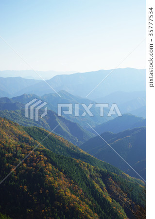 Valley of autumn leaves 35777534