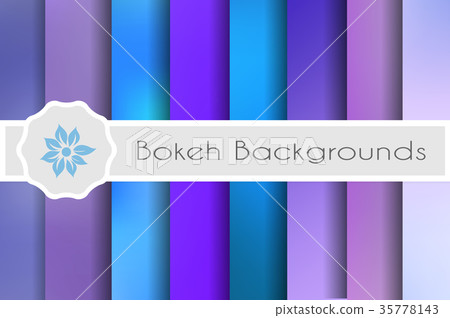 Bokeh backgrounds set Bokeh backgrounds set 35778143
