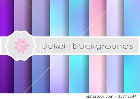Bokeh backgrounds set Bokeh backgrounds set 35778144