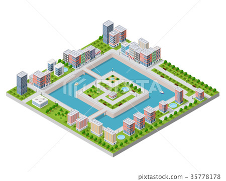 Isometric vector illustration Isometric vector illustration 35778178