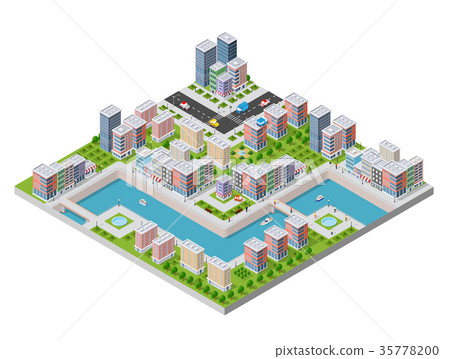 waterfront with a river 35778200