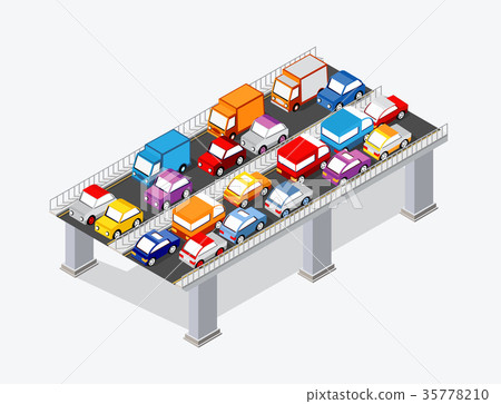 Isometric set cars Isometric set cars 35778210