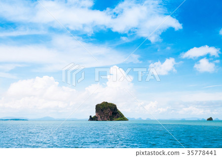 Rock island near Koh Lanta, Krabi Thailand 35778441