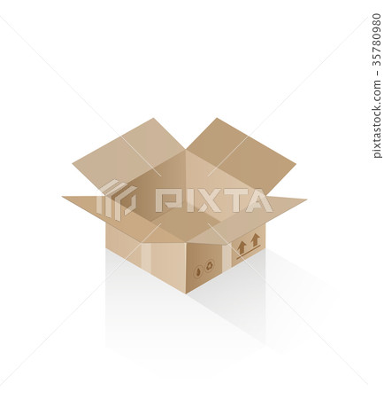 Isometric gift box 35780980